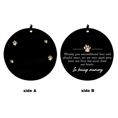 dog memorial wind chime gifts