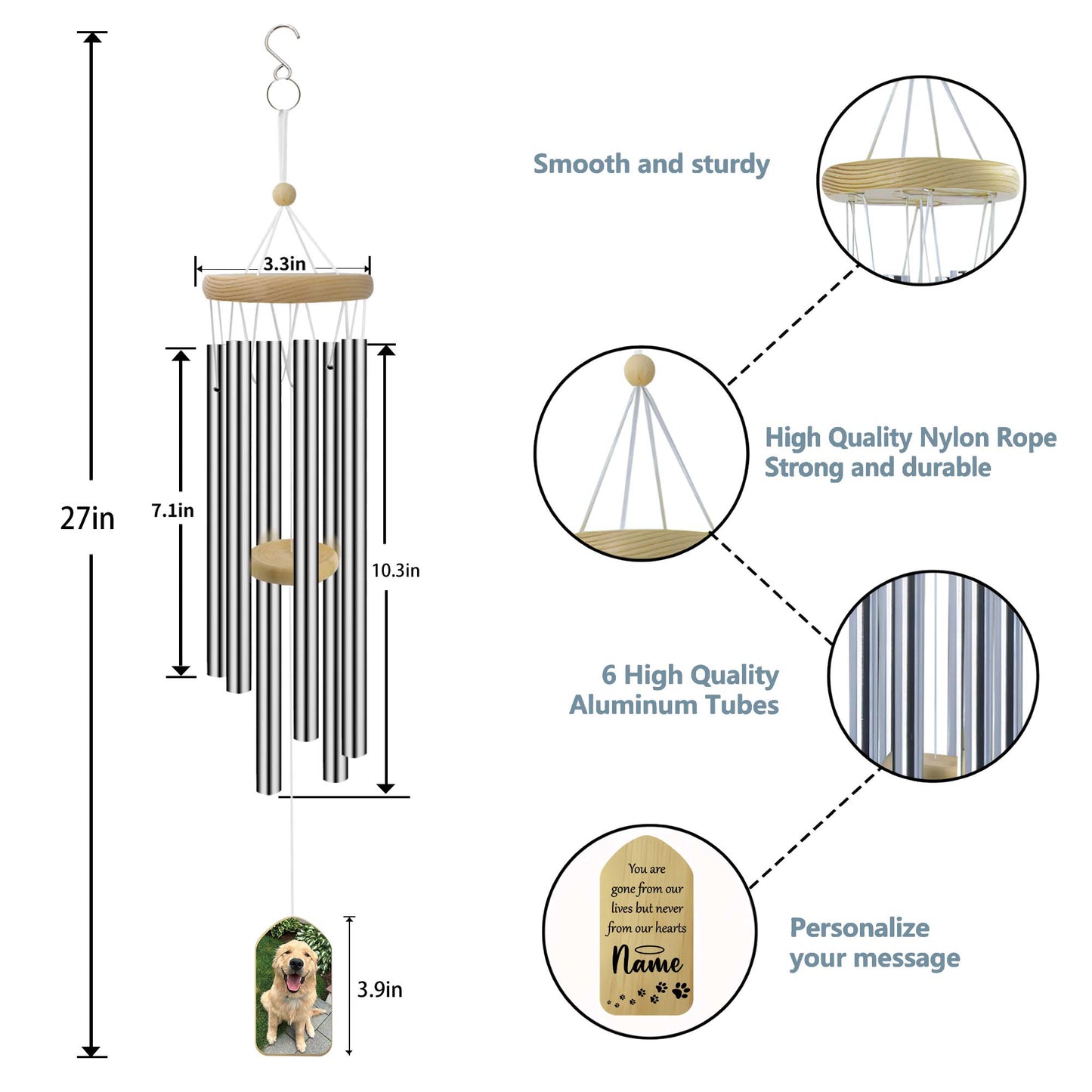 wind chimes for outside
memorial wind chimes
wind chimes for loss of loved one