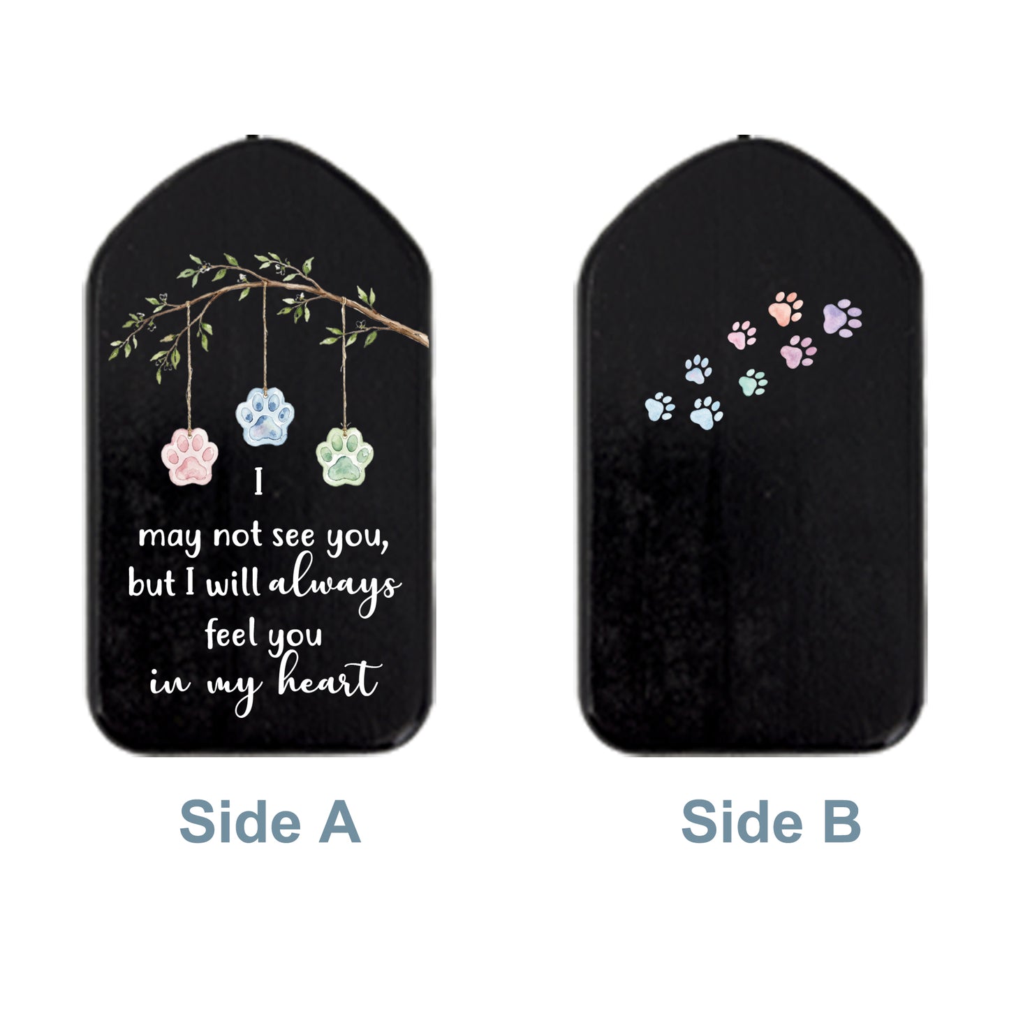 customized cat loss wind chimes