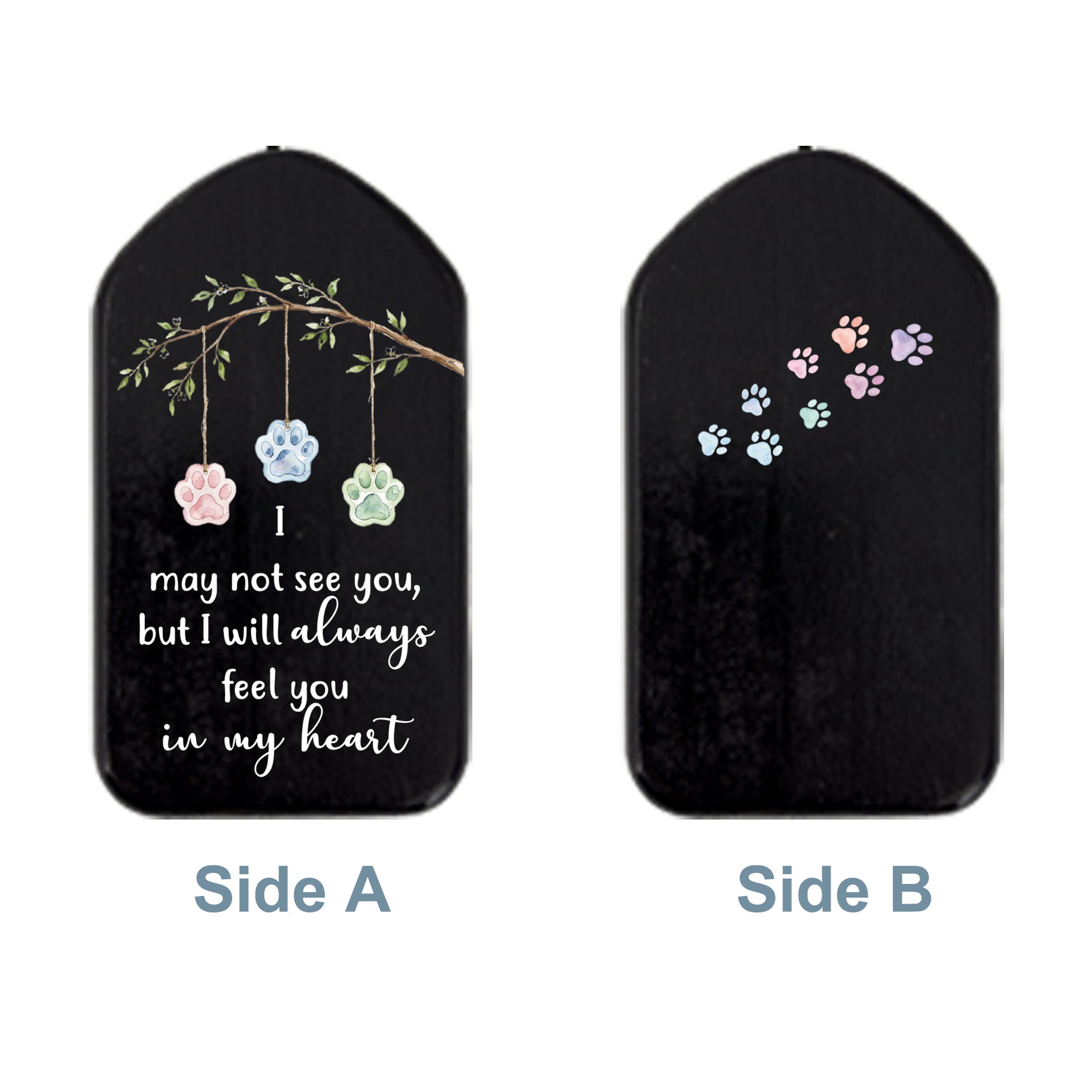 customized cat loss wind chimes