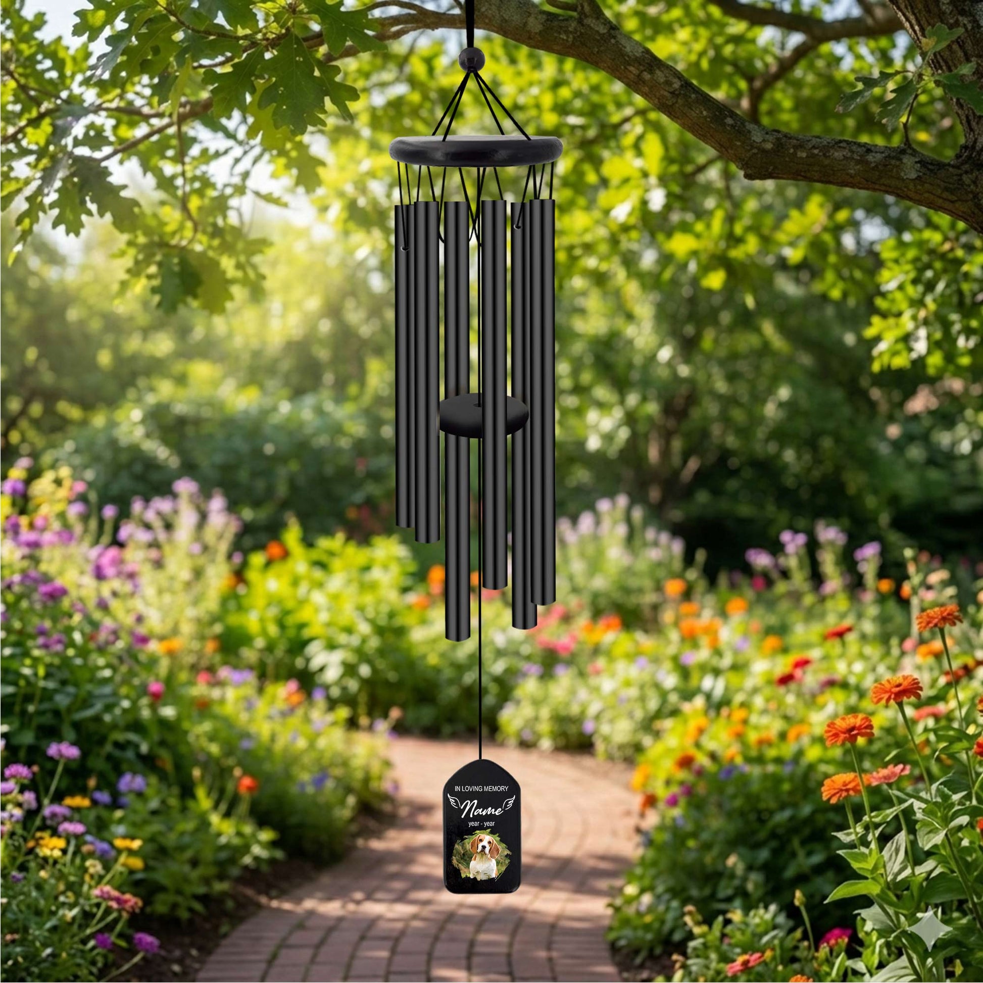 dog wind chimes
wind chimes for loss of pet dog
cat wind chimes for outside