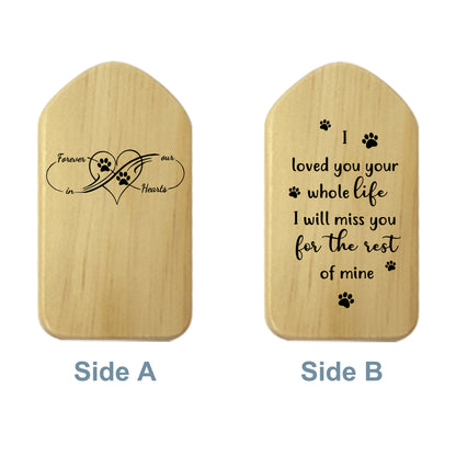 custom dog memorial wind chimes
