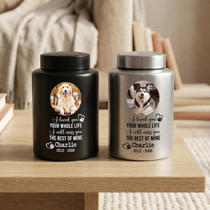 customized name date dogs cats pets ashes urn