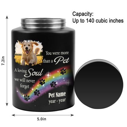 large capacity pet urn for Large cats and dogs
