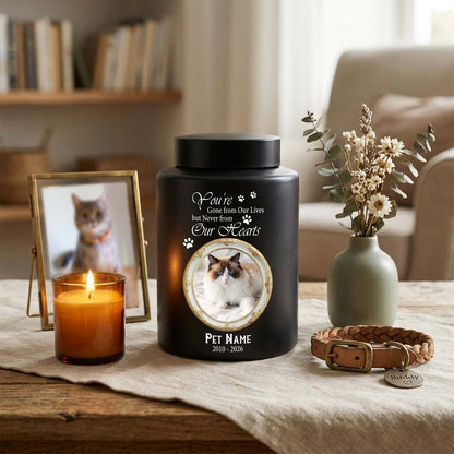 personalized photo pet dog cats urn