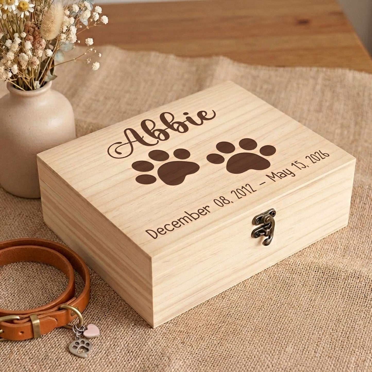 Custom Keepsake wood Box