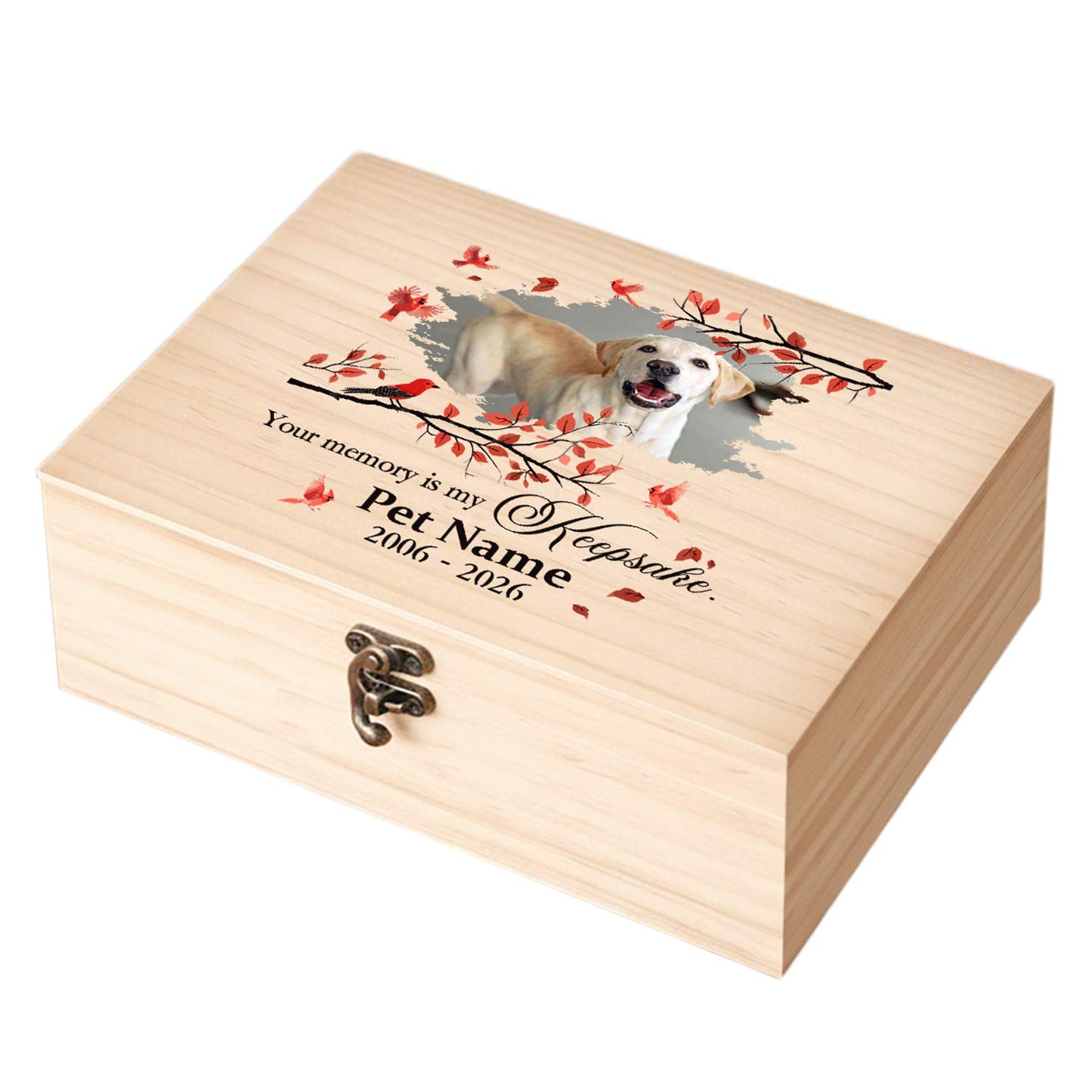 pet memory box for dogs cats pets Funeral gifts