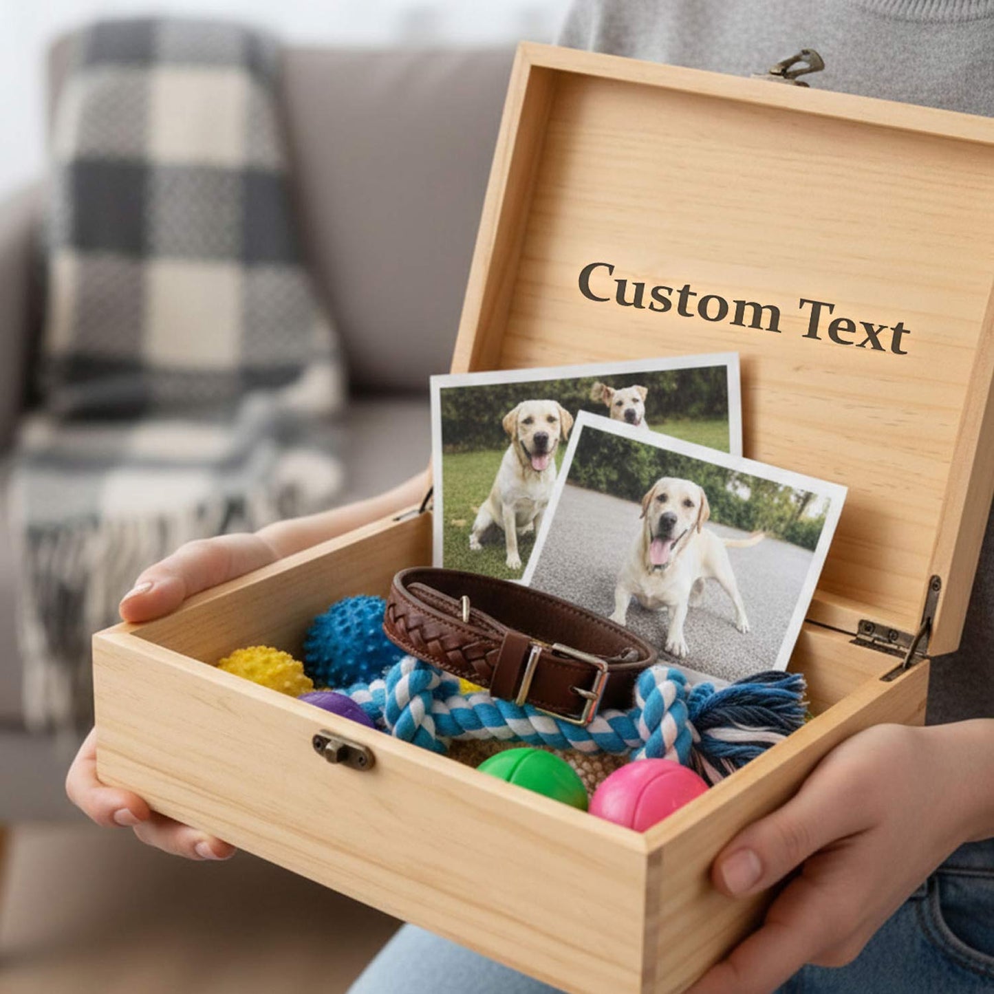 custom photo keepsake box pets dogs cats pass away gifts
