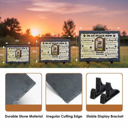 Meaningful engraved tribute on premium granite dog burial marker