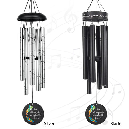 Personalized Pet Memorial Wind Chimes for Loss of Dogs Cats