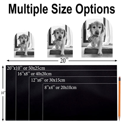 Durable thick granite stone for outdoor pet memorial