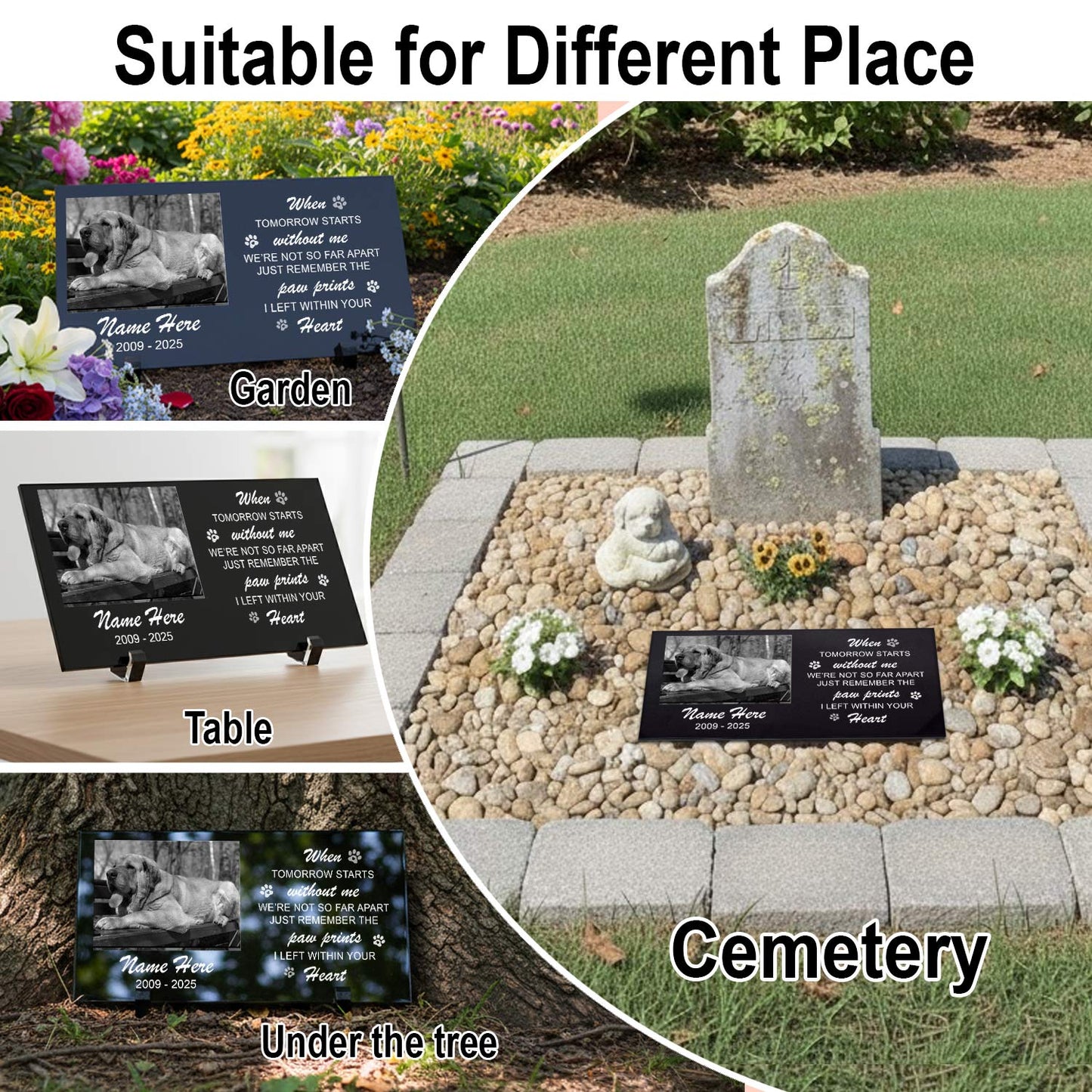 granite pet memorials