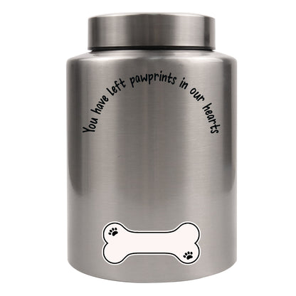 Personalized Pet Ashes Memorial Urn for Dogs Cats Passing Away